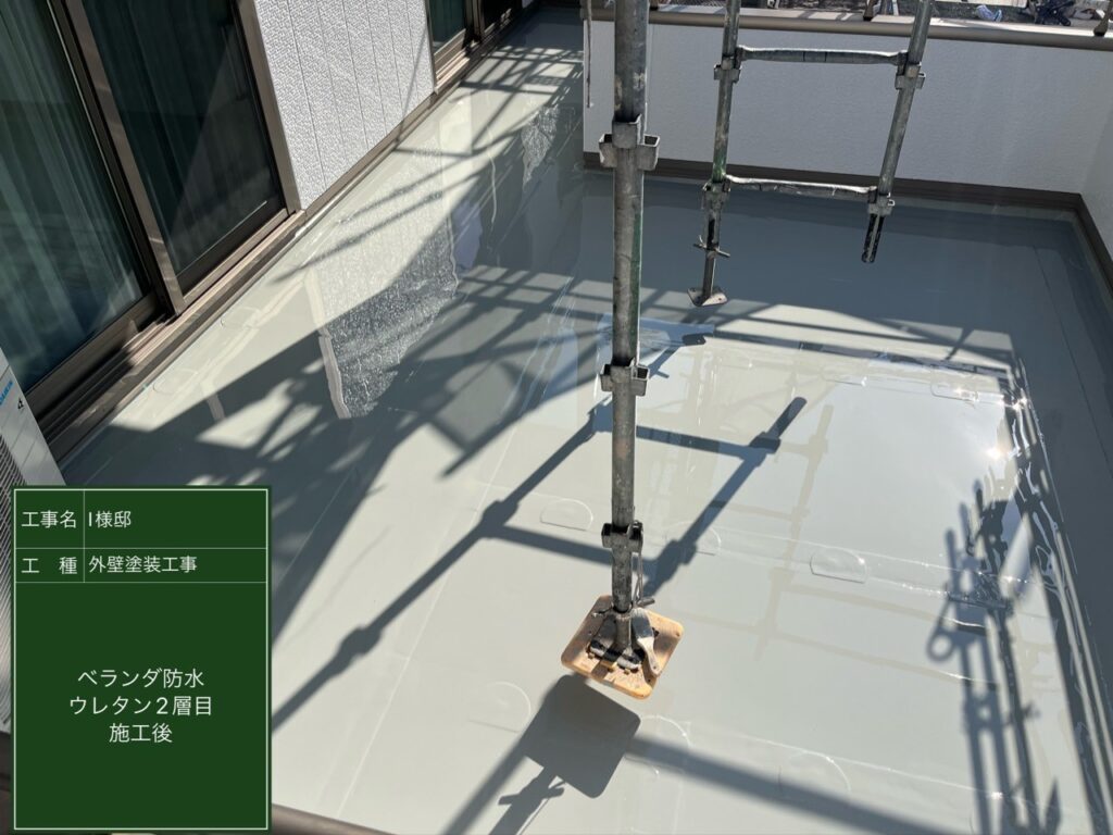 ウレタン2層目設置後