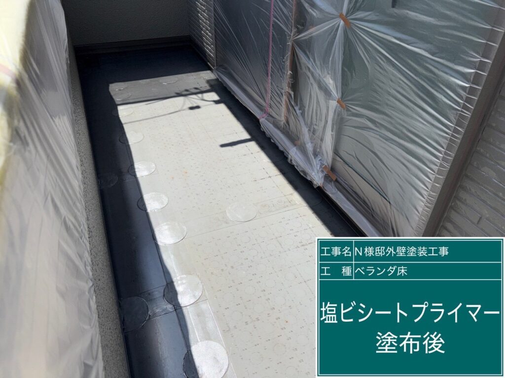 塗布後